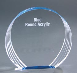 Round Acrylic (6 1/2"x6")